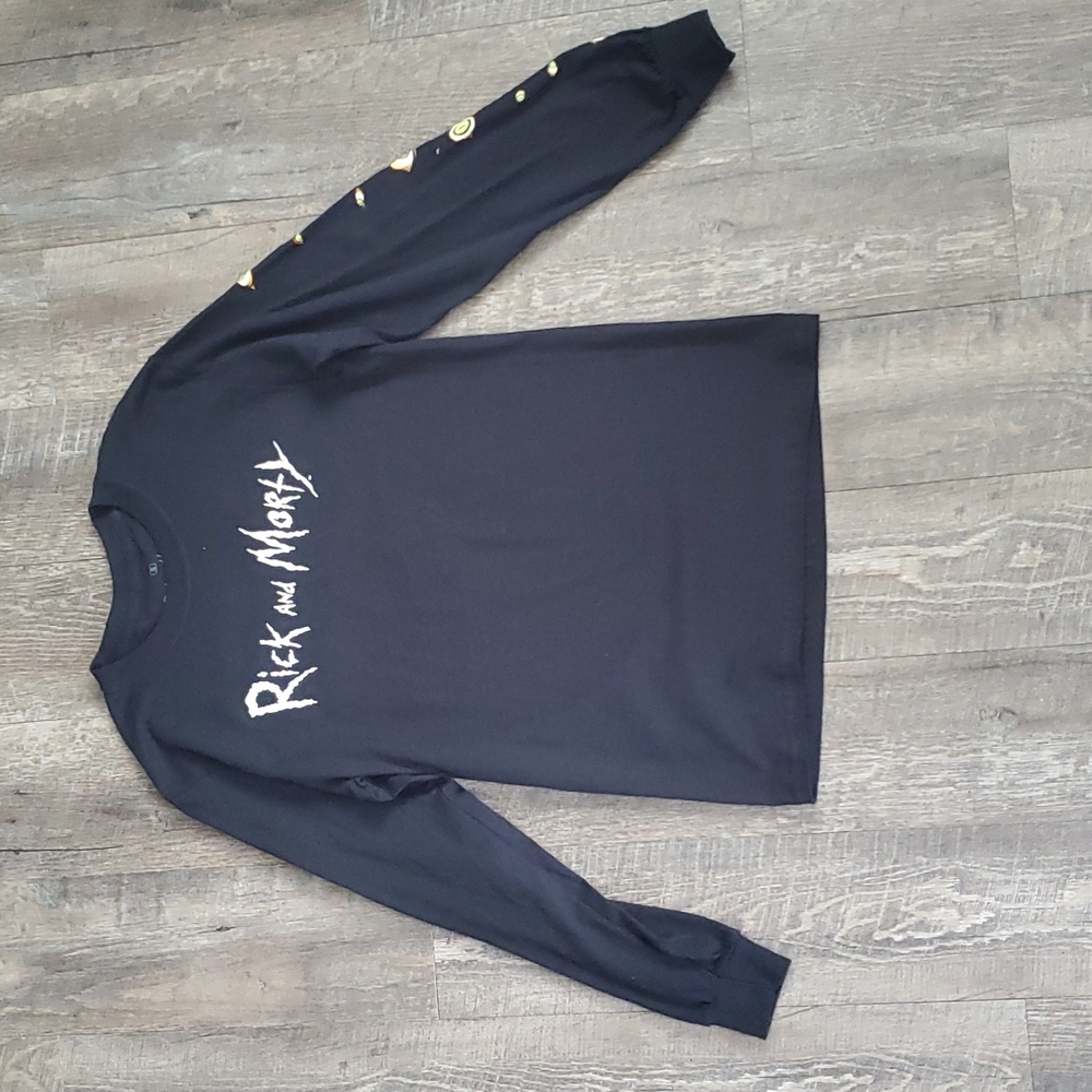 Rick & Morty Black longsleeve t-shirt